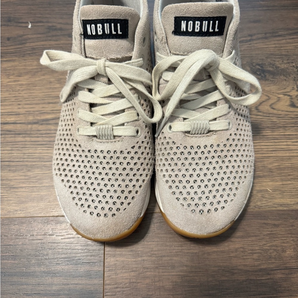 NOBULL Light Tan Knit Sneakers